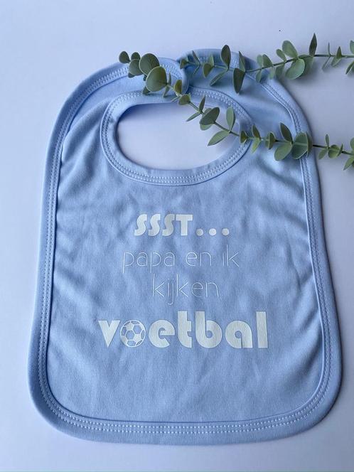 Schattige slabbers met tekst. - € 3,50, Kinderen en Baby's, Babykleding | Baby-kledingpakketten, Nieuw, Ophalen of Verzenden