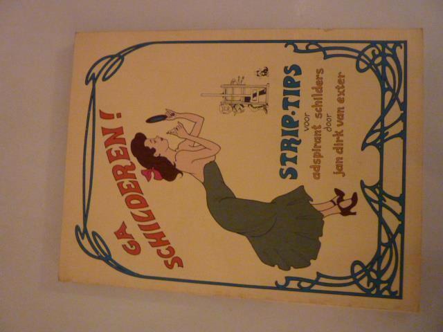 J.D.van Exter - Ga schilderen strip-tips, Boeken, Overige Boeken, Zo goed als nieuw, Ophalen of Verzenden