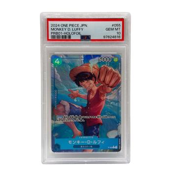 2024 One piece - PRB01 Promo Full Art Monkey.D.Luffy PSA10 beschikbaar voor biedingen
