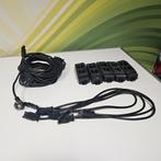 5x 2-voudige stekkerdoos met doorlussnoeren en aansluitsnoer, Ophalen of Verzenden, Gebruikt