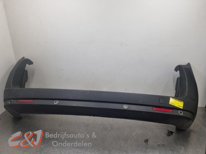 Achterbumper van een Fiat Doblo (ZWART), Auto-onderdelen, Carrosserie en Plaatwerk, Bumper, Fiat, Gebruikt, 3 maanden garantie