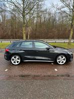 Audi A3 40 Tfsi e 204pk Phev S-tronic 2021 Zwart, Auto's, Audi, 4 cilinders, 1535 kg, Zwart, Plug-in hybride