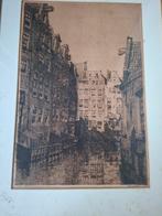 Ets Amsterdam Oudezijds Achterburgwal 1921, Ophalen of Verzenden