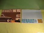 RENAULT 16 EN 16TS, ORIGINEEL TAAL NL, Verzenden, Gelezen, Renault