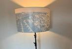 Stadsbeeld Lampenkap 60cm, Ophalen, 25 tot 50 cm, Wit, Rond