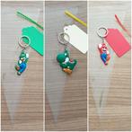 Sleutelhangers, puntzakje, label: o.a pokemon, mario, donald, Hobby en Vrije tijd, Feestartikelen, Ophalen of Verzenden, Nieuw
