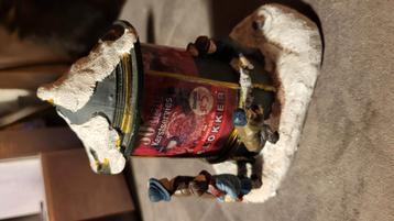 Kerstdorp reclamezuil blokker beschikbaar voor biedingen