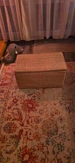 Houten Opbergkist riet, Ophalen, Gebruikt, 50 tot 100 cm, 50 tot 75 cm