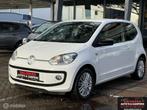 Volkswagen Up! 1.0 Cheer Up!,stoelverwarming,Navi, garantie, Voorwielaandrijving, Stof, Gebruikt, Wit