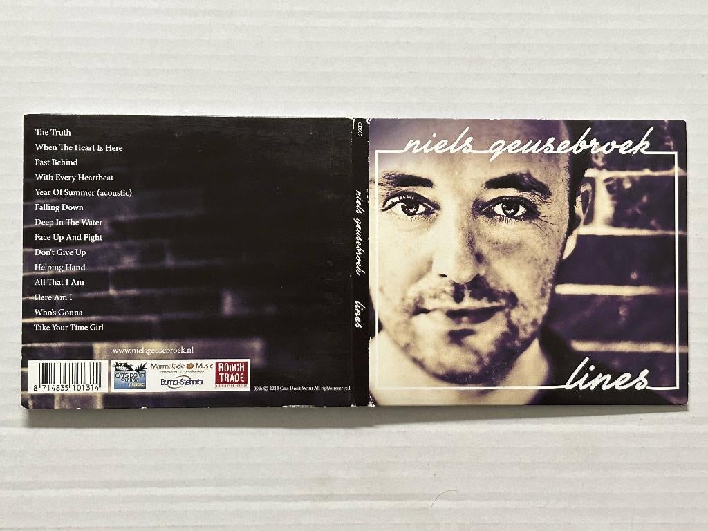 CD - Niels Geusebroek - Lines, Verzenden, Zo goed als nieuw, Singer-songwriter