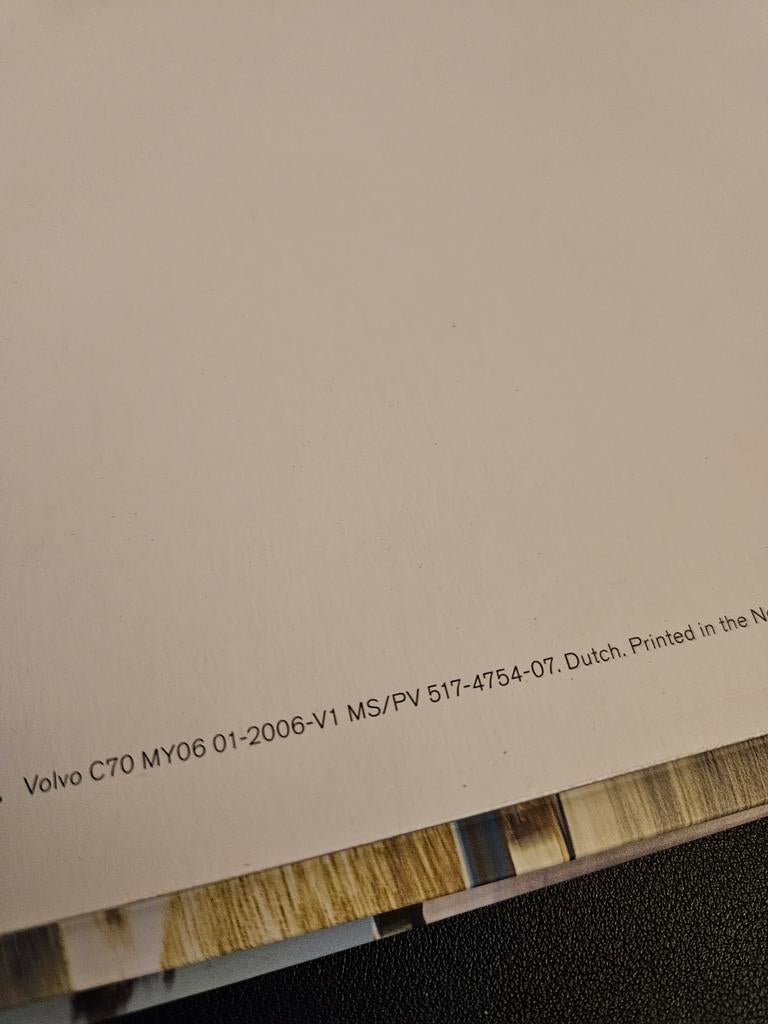 Brochure Volvo C70 2006, Boeken, Ophalen of Verzenden, Zo goed als nieuw, Volvo