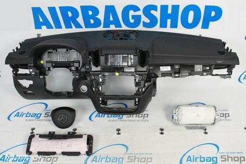 Airbag set - Dashboard zwart bruin stiksel Mercedes GLE, Auto-onderdelen, Dashboard en Schakelaars, Gebruikt, Ophalen of Verzenden
