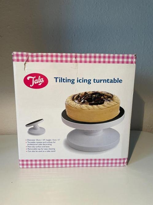 Tala kantelbaar taartdecoratie plateau, Hobby en Vrije tijd, Taarten en Cupcakes maken, Zo goed als nieuw, Versiering, Taarten