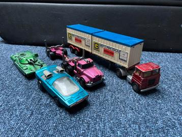 Lot 14, Matchbox speedkings en superkings, scammel beschikbaar voor biedingen
