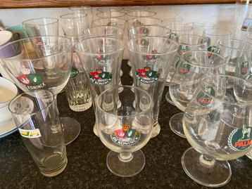 Diverse Bierglazen: De Koninck & Speciale Palm Collectie beschikbaar voor biedingen