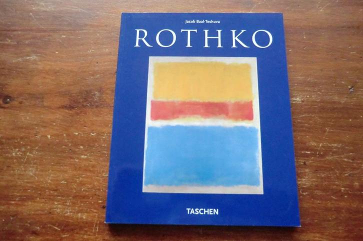 boek- Mark Rothko - 1903-1970 - Jacob Baal-Teshuva - taschen, Boeken, Kunst en Cultuur | Beeldend, Zo goed als nieuw, Schilder- en Tekenkunst