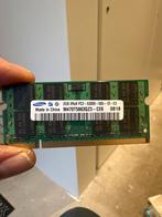 2x SODIMM 2GB PC2-5300S Laptop Geheugen, Computers en Software, RAM geheugen, Gebruikt, Verzenden, DDR2, 2 GB