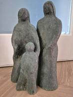 Brons beeld man vrouw kind, Ophalen of Verzenden