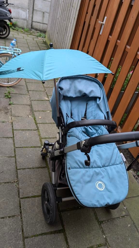 Bugaboo Cameleon 3 - Gebruikt, Petrol Blauw, Gebruikt, Bugaboo, Verstelbare duwstang, Ophalen
