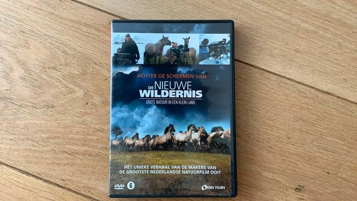 DVD De Nieuwe Wildernis - Achter de Schermen, Cd's en Dvd's, Dvd's | Documentaire en Educatief, Zo goed als nieuw, Natuur, Vanaf 6 jaar