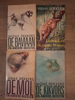 Midas Dekkers 4 ex. KIKVORS, MOL, BAVIAAN, KOESKOES, Ophalen of Verzenden, Zo goed als nieuw