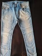 CLASSIC VINTAGE DIESEL THAVAR SLIM SKINNY DESTROY SIZE 33, Ophalen of Verzenden, Zo goed als nieuw, Blauw, W33 - W34 (confectie 48/50)