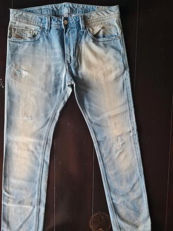 CLASSIC VINTAGE DIESEL THAVAR SLIM SKINNY DESTROY SIZE 33 beschikbaar voor biedingen