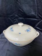 Vintage soepterrine dekschaal en juskom, Ophalen of Verzenden