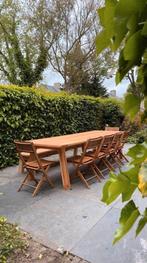 Douglas tuintafels en tuinbanken, Tuin en Terras, Tuintafels, Ophalen, Nieuw, Rechthoekig, Hout