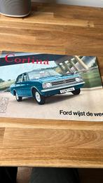 Ford Cortina folder, Auto diversen, Handleidingen en Instructieboekjes, Ophalen of Verzenden
