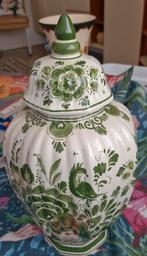 Delfts groene vaas, Ophalen of Verzenden