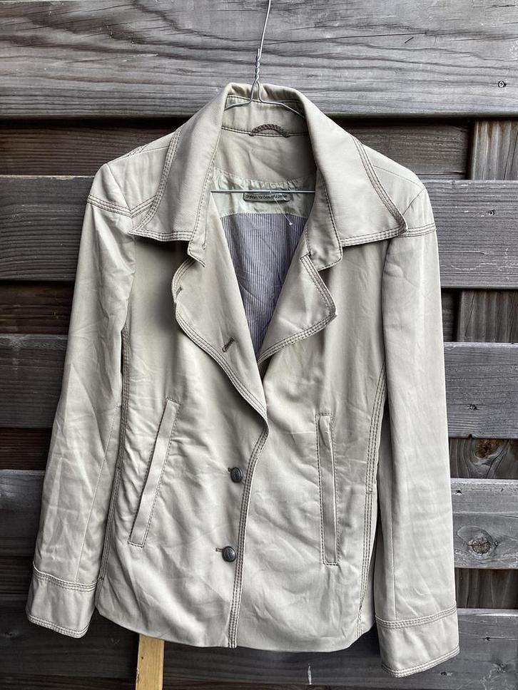 Drykorn for beautiful people zomer jas, Kleding | Dames, Jassen | Zomer, Zo goed als nieuw, Maat 38/40 (M), Groen, Ophalen of Verzenden