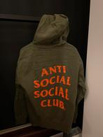 Anti Social Social Club x Undefeated Khaki hoodie | M, Groen, Maat 48/50 (M), Ophalen of Verzenden, Anti Social Social Club