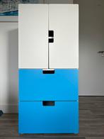 Ikea Stuva kinder (kleding) kast wit blauw, Kinderen en Baby's, Kinderkamer | Commodes en Kasten, Ophalen, 50 tot 70 cm, 105 cm of meer