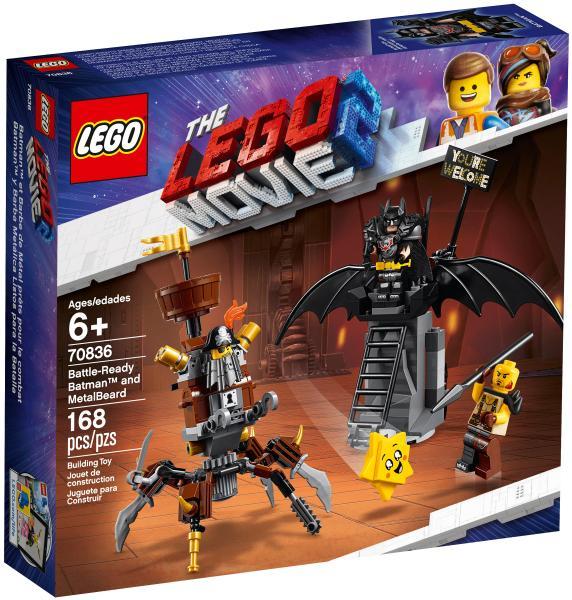 Lego Movie set 70836 Gevechtsklare Batman en Metaalbaard, Kinderen en Baby's, Speelgoed | Duplo en Lego, Nieuw, Lego, Complete set