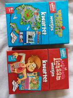 Kwartet - Het Menselijk Lichaam & Vakantielanden, Vijf spelers of meer, Ophalen of Verzenden, Gebruikt, Identity Games