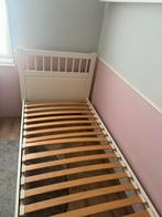 Hemnes eenpersoonsbed net bed met matras, Ophalen, 90 cm, Eenpersoons, Wit