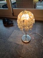 Prachtige lamp met glazen blaadjes, Huis en Inrichting, Lampen | Hanglampen, Ophalen, Zo goed als nieuw, Minder dan 50 cm