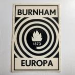 Oude sticker.   BURNHAM Europa.     1873., Verzamelen, Ophalen of Verzenden, Zo goed als nieuw, Overige typen