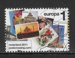2011, Postcrossing, Voetballers [2883] (K2208), Postzegels en Munten, Ophalen of Verzenden
