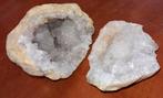 Quartz geode bergkristal bijzonder mooi (5 van 5), Ophalen of Verzenden, Mineraal