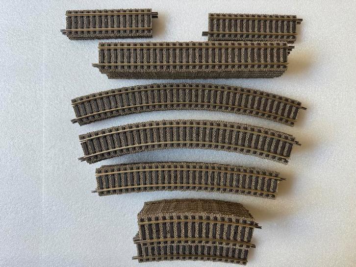 Fleischmann Profi Rails, 42 delig (zeer nette staat), Hobby en Vrije tijd, Modeltreinen | H0, Zo goed als nieuw, Rails, Gelijkstroom