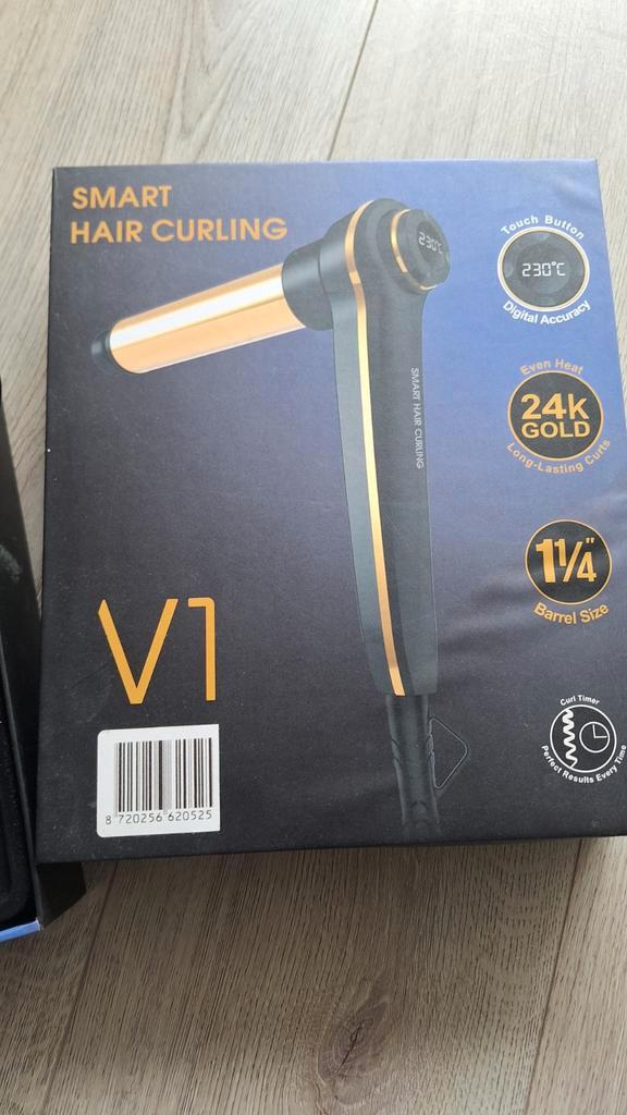 Slimme Krultang - Perfecte Krullen!, Witgoed en Apparatuur, Persoonlijke-verzorgingsapparatuur, Zo goed als nieuw, Haarverzorging