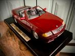 Mercedes-Benz R129  500 SL Maisto 1:18, Hobby en Vrije tijd, Ophalen of Verzenden, Zo goed als nieuw, Auto, Maisto