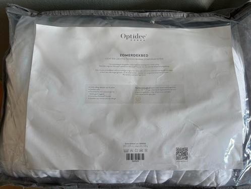 Optidee Zomerdekbed - Nieuw in verpakking, Huis en Inrichting, Slaapkamer | Beddengoed, Nieuw, Deken of Dekbed, Tweepersoons, Wit