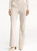 Elegante flared bonded broek van Studio Anneloes maat XS, Studio Anneloes, Beige, Ophalen of Verzenden, Zo goed als nieuw