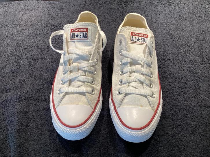 Converse All Stars Maat 38 - Zo goed als nieuw!, Kleding | Dames, Schoenen, Zo goed als nieuw, Sneakers of Gympen, Wit, Ophalen of Verzenden