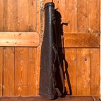 Koffer houder geweer leer antiek 82 cm origineel, Ophalen of Verzenden
