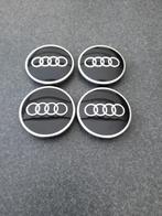 Zgan originele naafdoppen Audi 61mm., Auto diversen, Wieldoppen, Ophalen of Verzenden, Zo goed als nieuw
