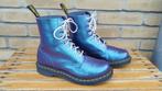 Dr. Martens blauw metallic crocodile maat 38, Kleding | Dames, Schoenen, Blauw, Lage of Enkellaarzen, Ophalen of Verzenden, Dr. Martens